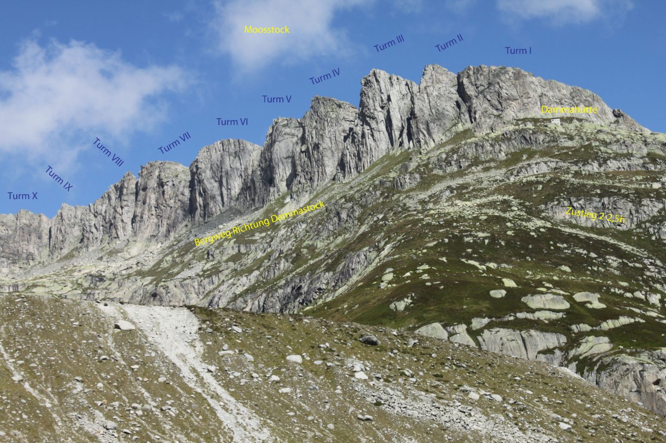 Moosstöck von Süden